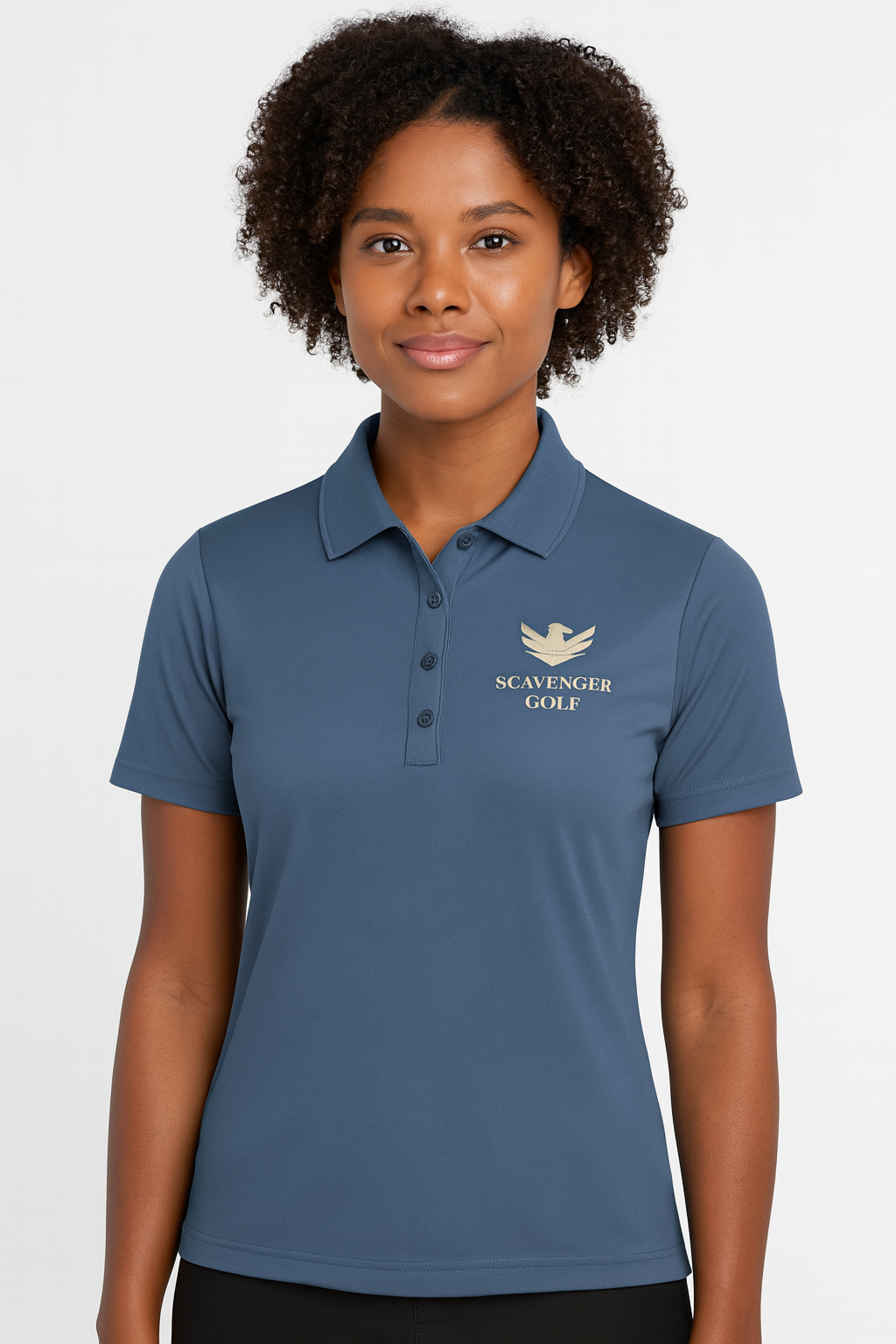 Ladies Fine Pique Polo — The Secret Weapon fore on & off the Course, by Scavenger Golf