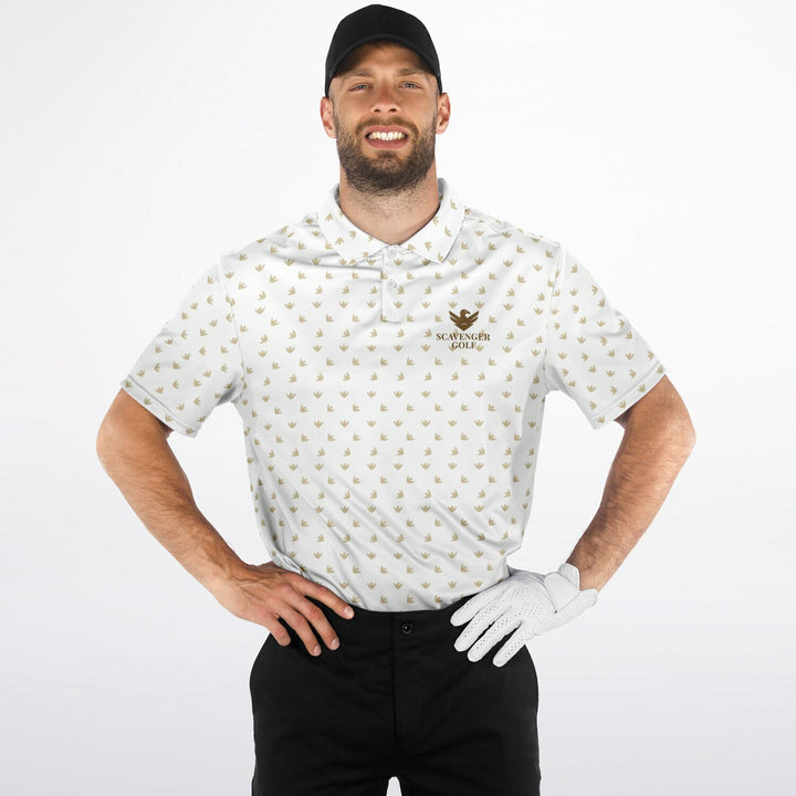 Scavenger Golf Logo Polo – All-Over Print Edition