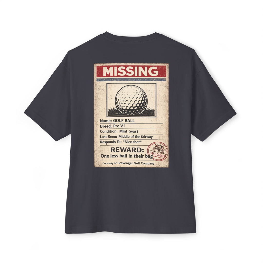 Scavenger Golf’s Lost Ball Case Files Tee