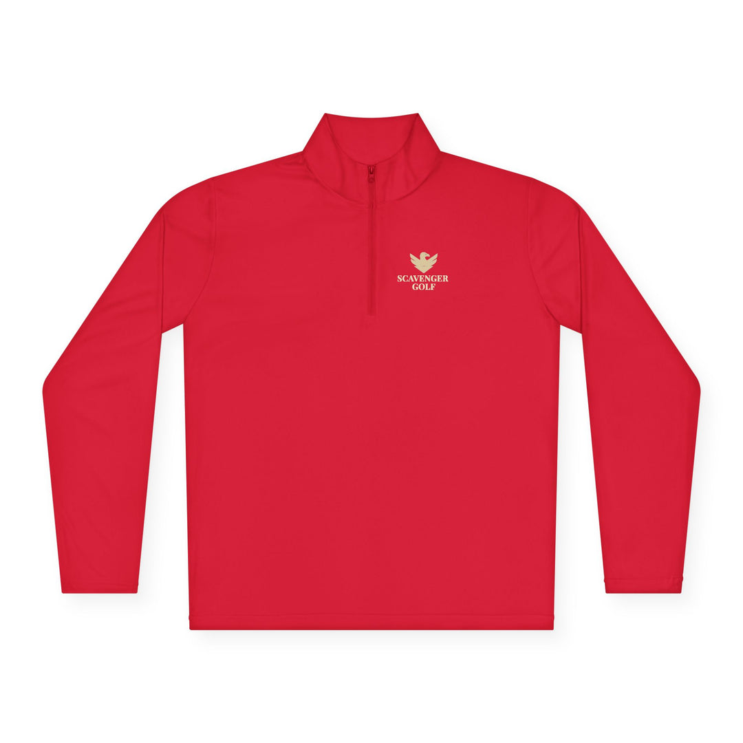 Scavenger Golf Unisex Quarter-Zip Pullover – Lightweight, Moisture-Wicking, and Perfect On or Off the Course