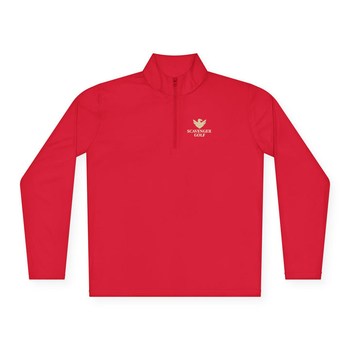 Scavenger Golf Unisex Quarter-Zip Pullover – Lightweight, Moisture-Wicking, and Perfect On or Off the Course