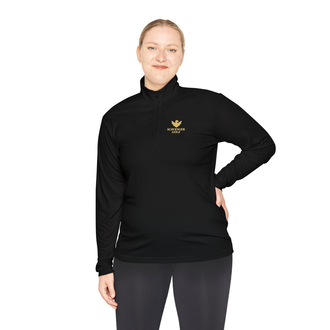 Scavenger Golf Unisex Quarter-Zip Pullover – Lightweight, Moisture-Wicking, and Perfect On or Off the Course