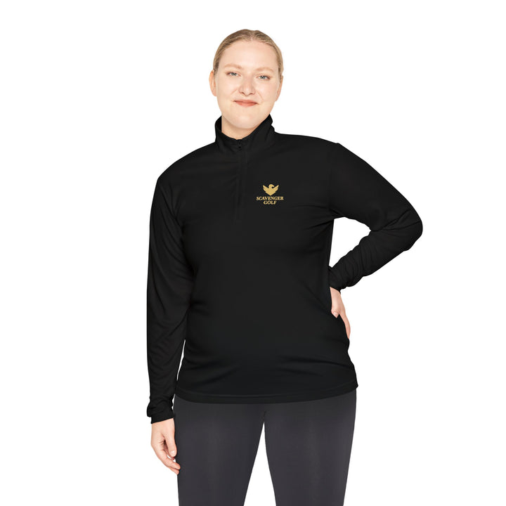 Scavenger Golf Unisex Quarter-Zip Pullover – Lightweight, Moisture-Wicking, and Perfect On or Off the Course
