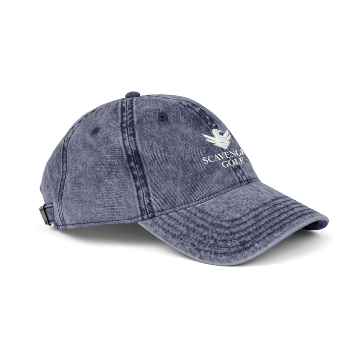 Vintage Cotton Twill Hat by Scavenger Golf | Adjustable, Washed-Out Look