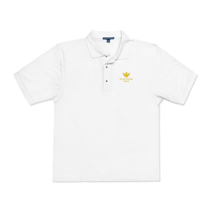 Scavenger Golf Polo – Stylish Embroidered Design for Golf, Gatherings & Gifts
