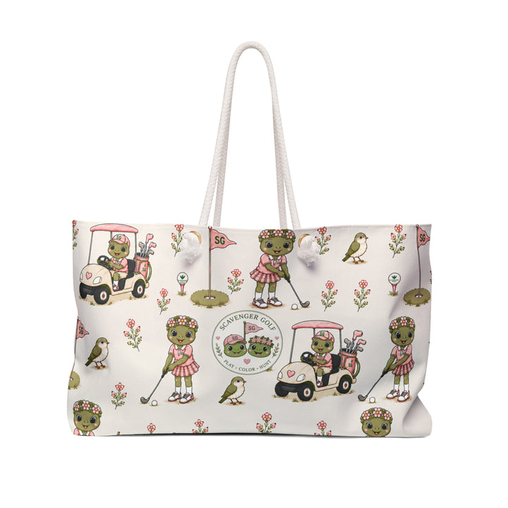 Lost Balls & Wildflowers Weekender Bag