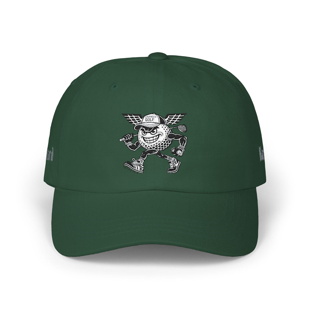 Hazard Hank Mascot — Retro Golf Dad Hat