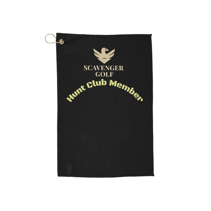 Hunt Club Member Golf Towel | Scavenger Golf Microfiber, Absorbent, Compact