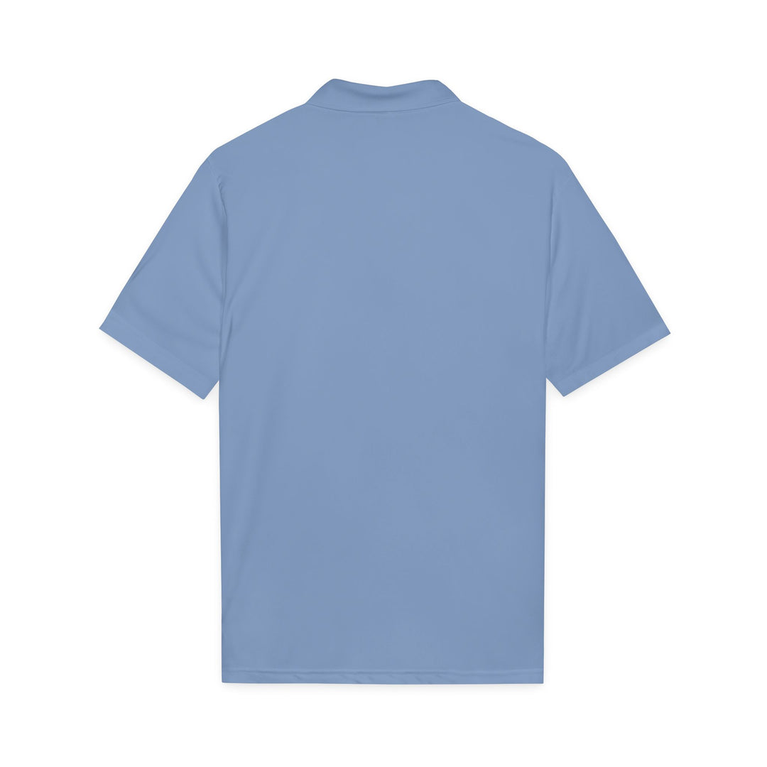 'Hazard Hank' Crest Embroidered Performance Polo by Scavenger Golf
