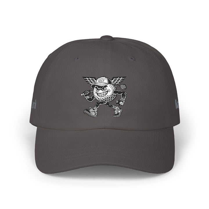 Hazard Hank Mascot — Retro Golf Dad Hat