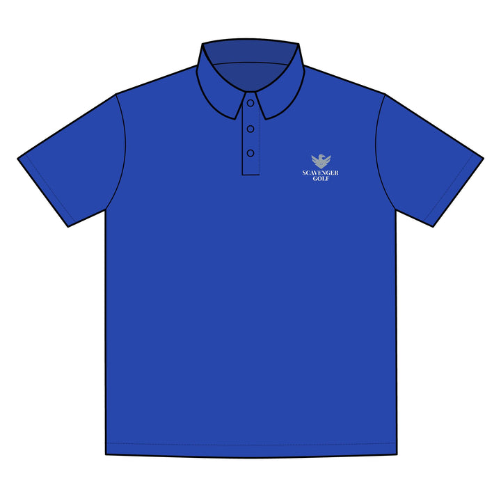Scavenger Golf Polo – 100% Polyester, Lightweight, Wrinkle-Resistant, All-Day Comfort
