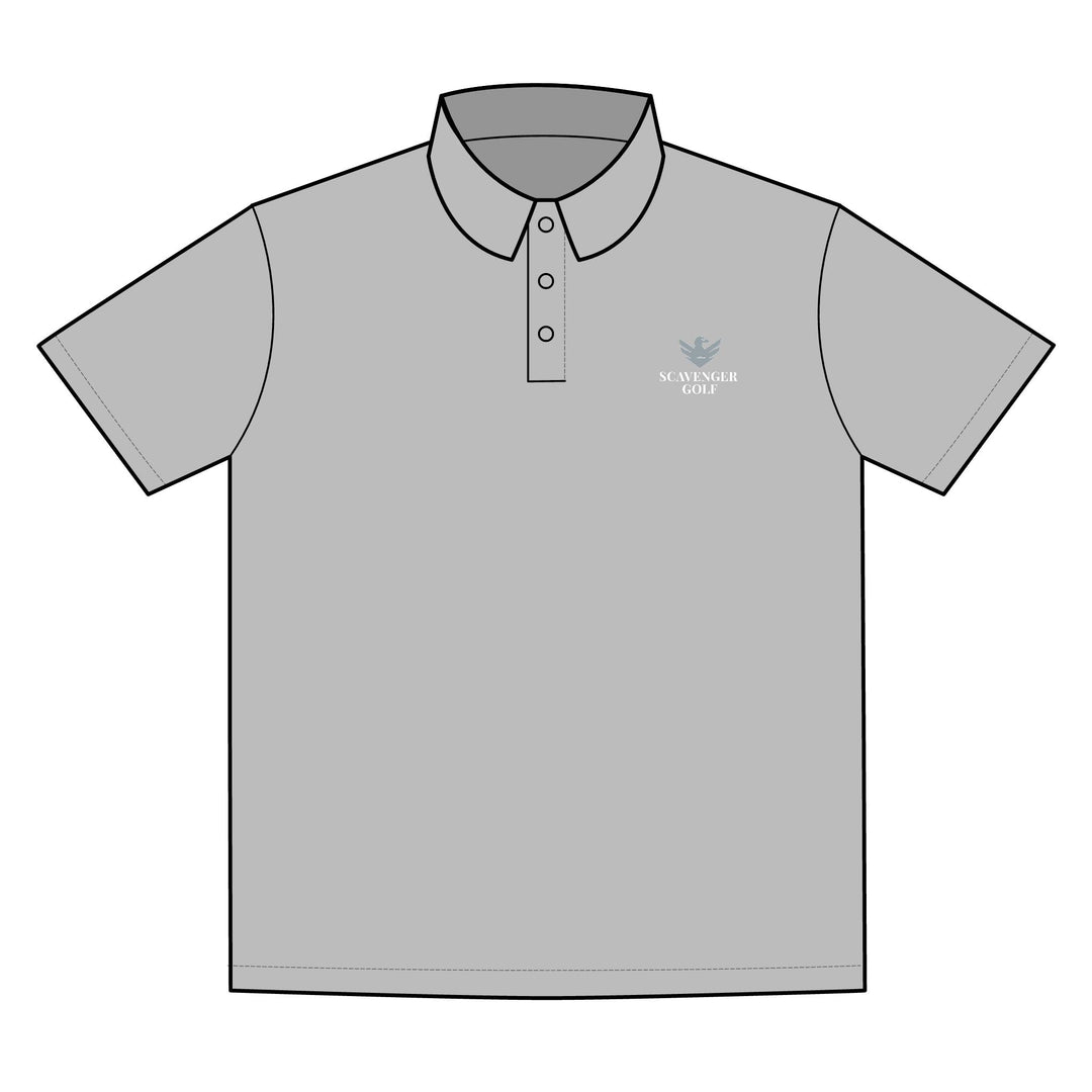 Scavenger Golf Polo – 100% Polyester, Lightweight, Wrinkle-Resistant, All-Day Comfort