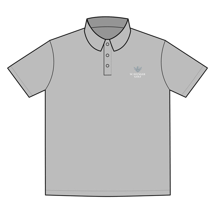 Scavenger Golf Polo – 100% Polyester, Lightweight, Wrinkle-Resistant, All-Day Comfort
