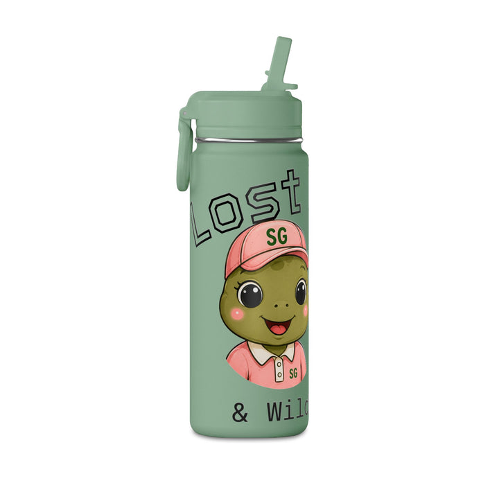 Lost Balls & Wildflowers Kids Water Bottle