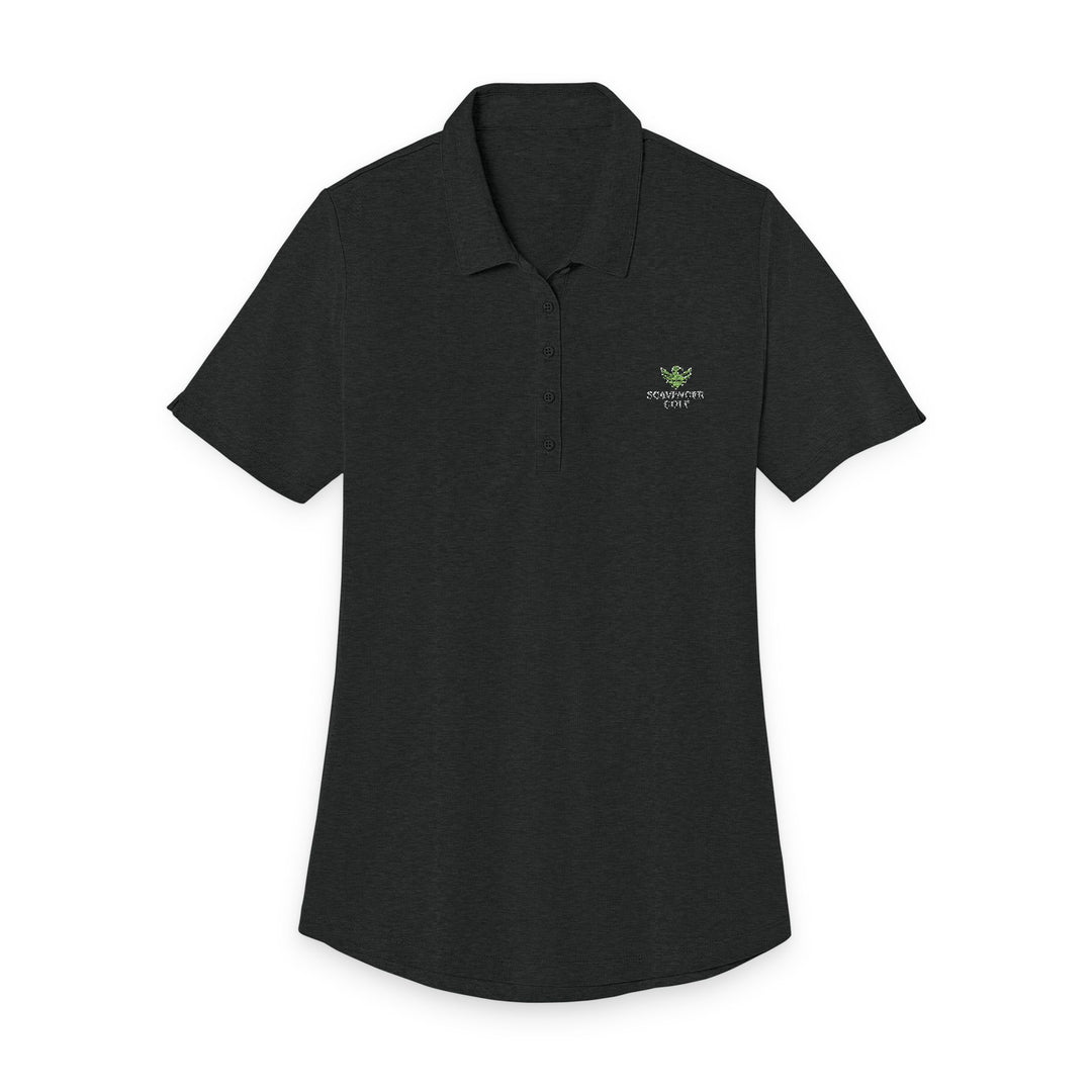 Ladies Fine Pique Polo — The Secret Weapon fore on & off the Course, by Scavenger Golf