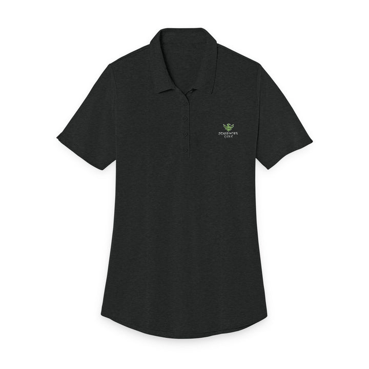 Ladies Fine Pique Polo — The Secret Weapon fore on & off the Course, by Scavenger Golf