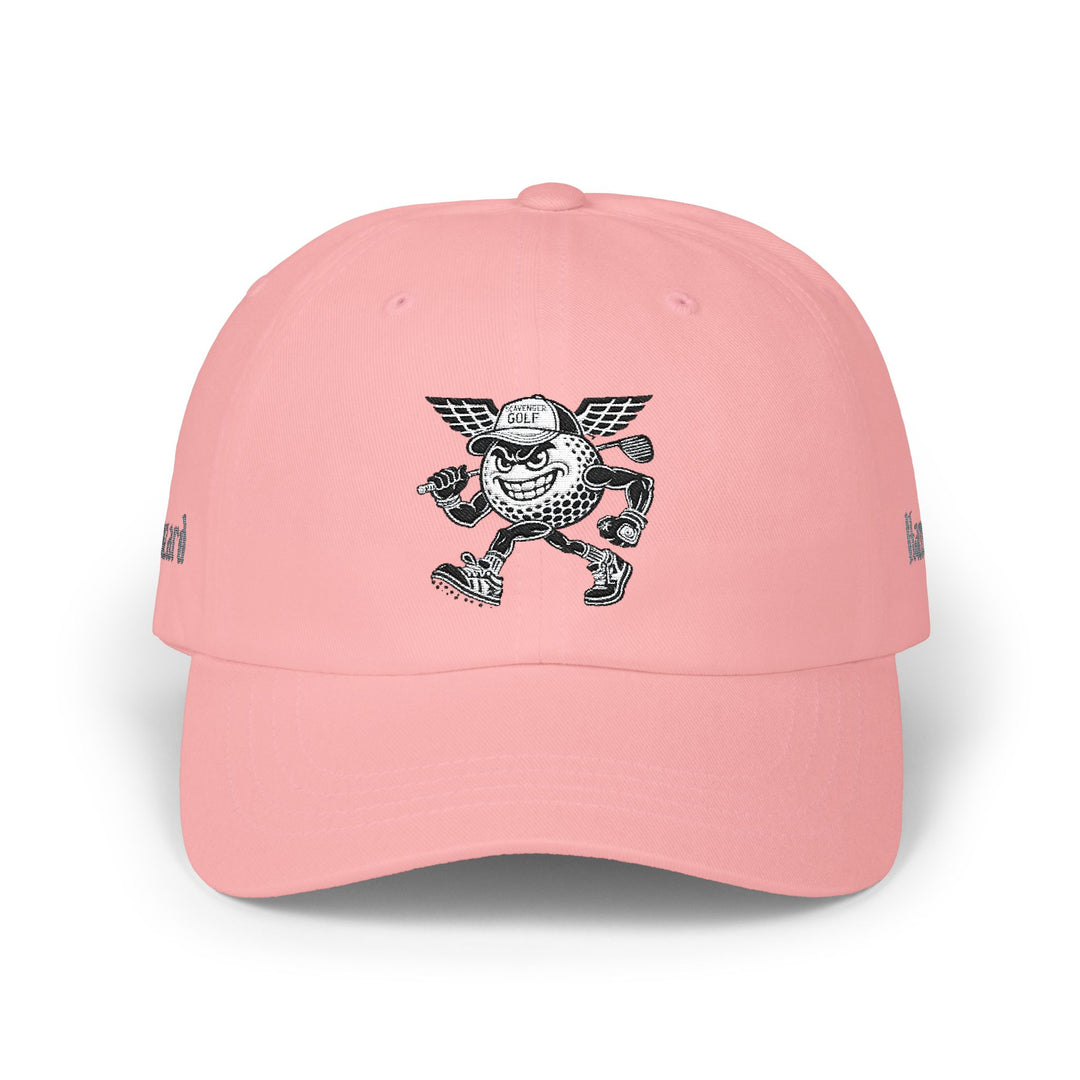 Hazard Hank Mascot — Retro Golf Dad Hat