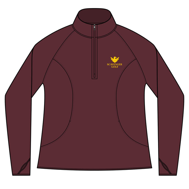 Scavenger Golf™ Ladies Sport-Wick® Stretch Quarter-Zip