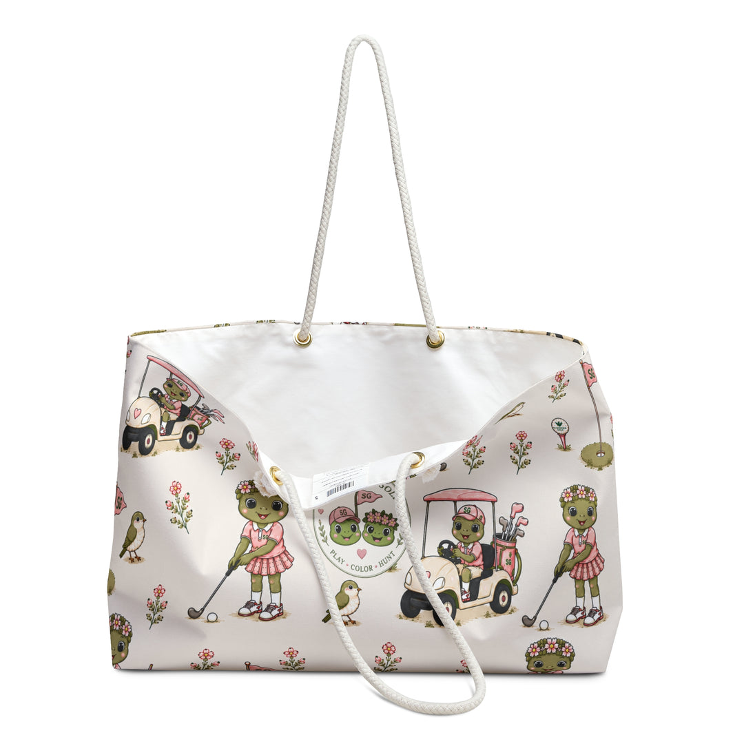 Lost Balls & Wildflowers Weekender Bag