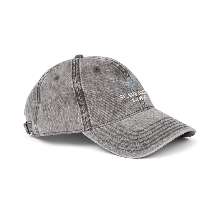 Vintage Cotton Twill Hat by Scavenger Golf | Adjustable, Washed-Out Look