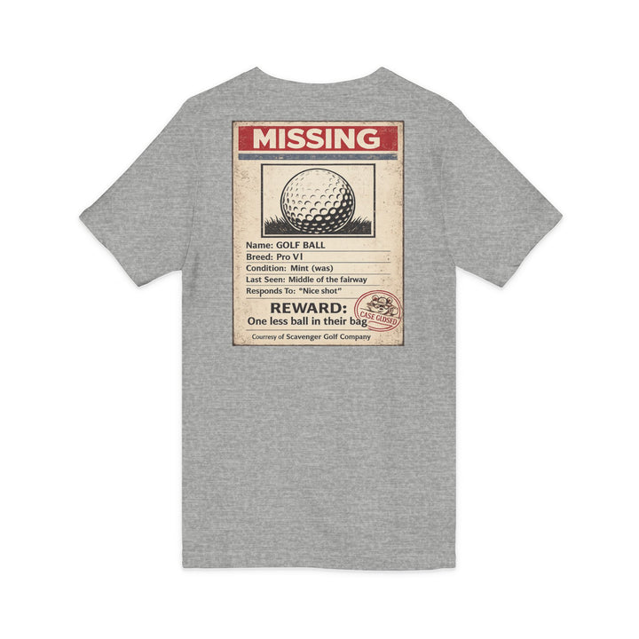 Scavenger Golf’s Lost Ball Case Files – Women’s V-Neck Tee