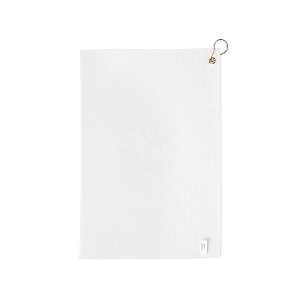 Hazard Hank Mascot Golf Towel with Clip Ring