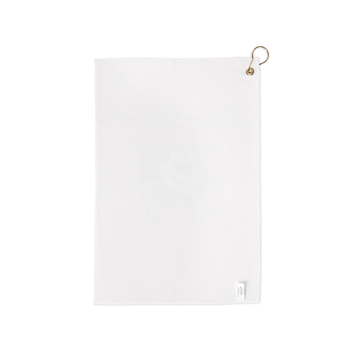 Hazard Hank Mascot Golf Towel with Clip Ring
