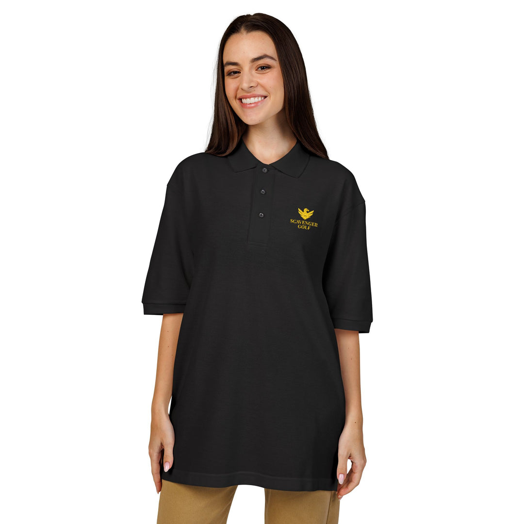 Scavenger Golf Polo – Stylish Embroidered Design for Golf, Gatherings & Gifts