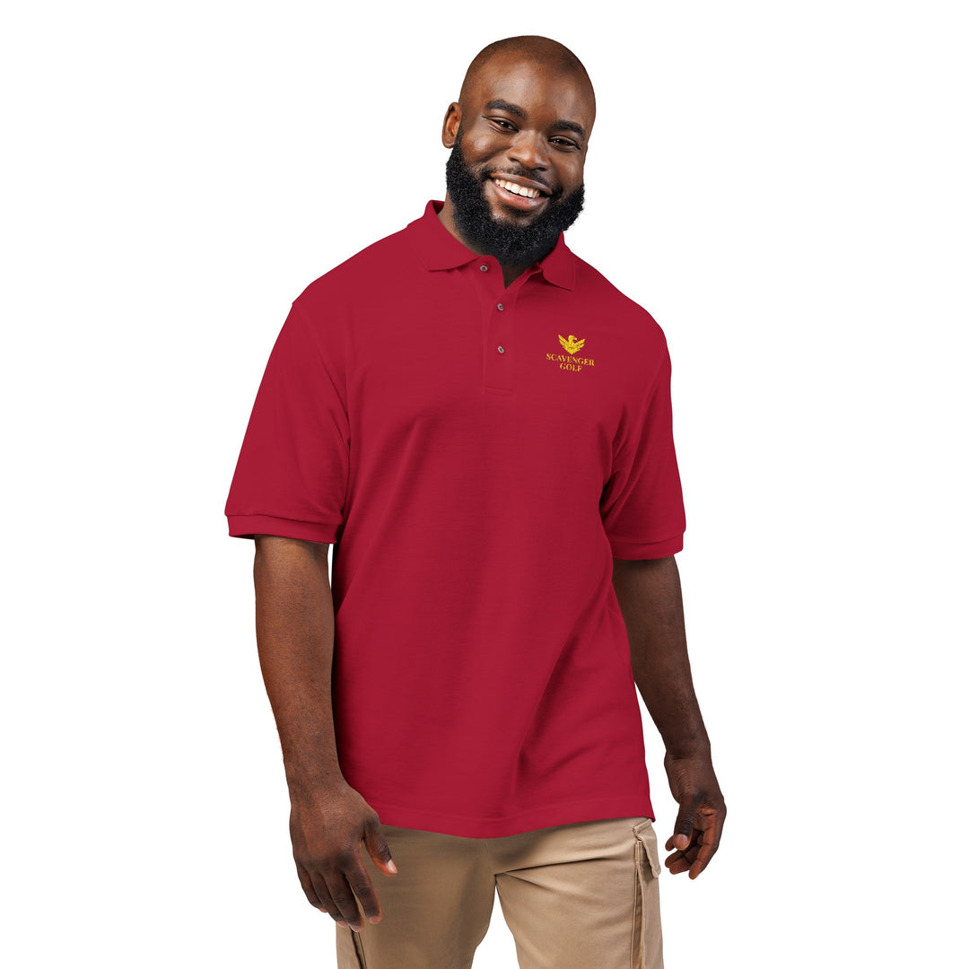 Scavenger Golf Polo – Stylish Embroidered Design for Golf, Gatherings & Gifts