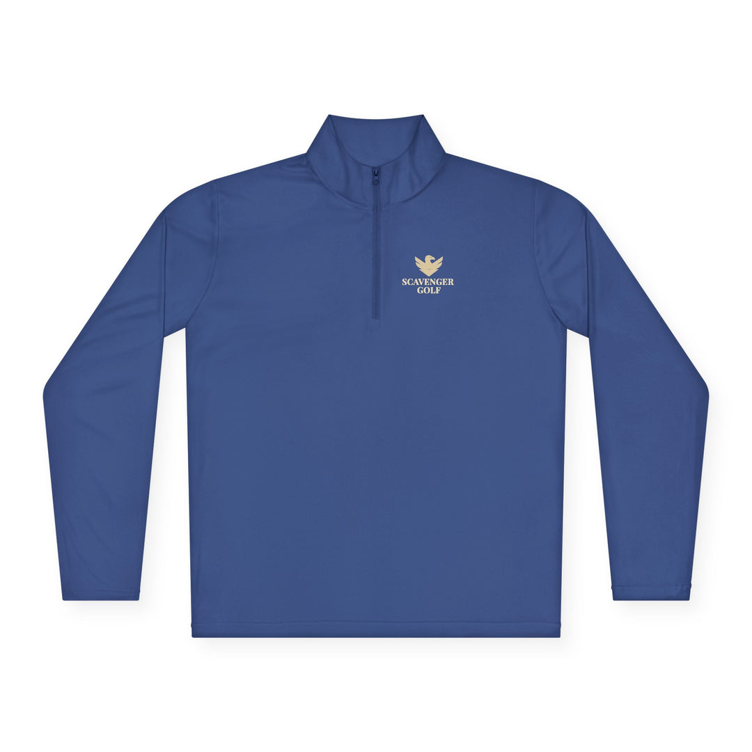 Scavenger Golf Unisex Quarter-Zip Pullover – Lightweight, Moisture-Wicking, and Perfect On or Off the Course