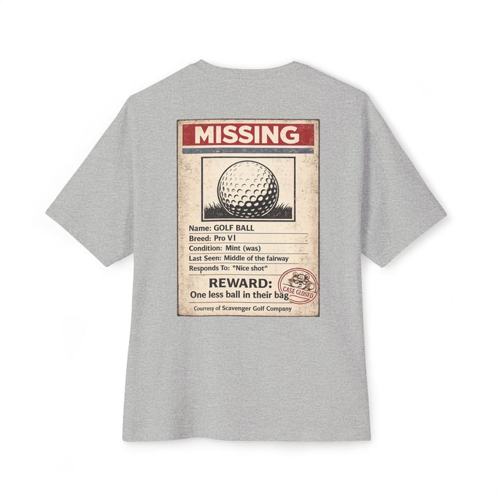 Scavenger Golf’s Lost Ball Case Files Tee