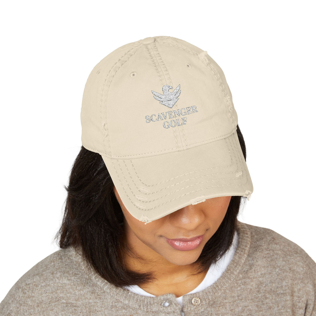 Scavenger Golf Distressed Hat – Laid-Back Comfort, Everyday Style