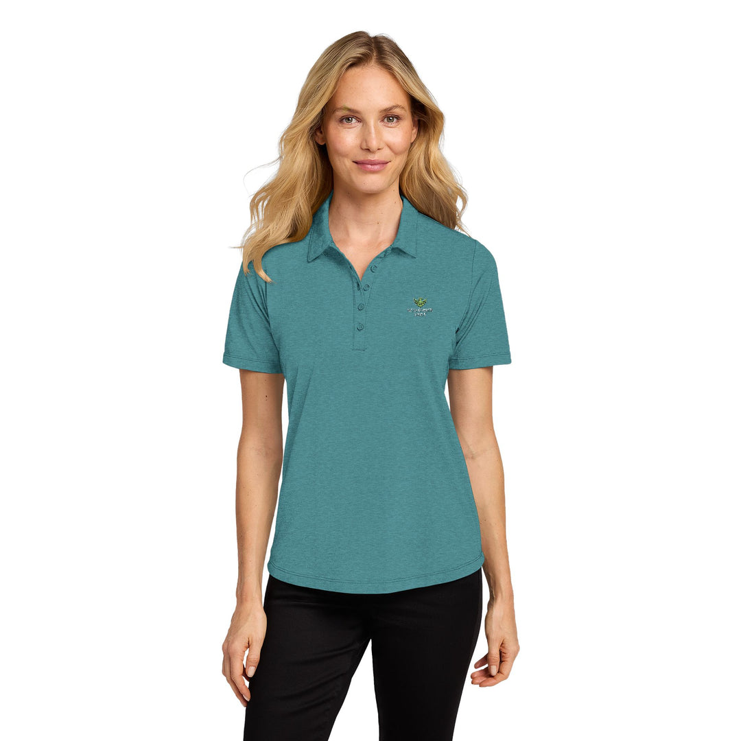 Ladies Fine Pique Polo — The Secret Weapon fore on & off the Course, by Scavenger Golf