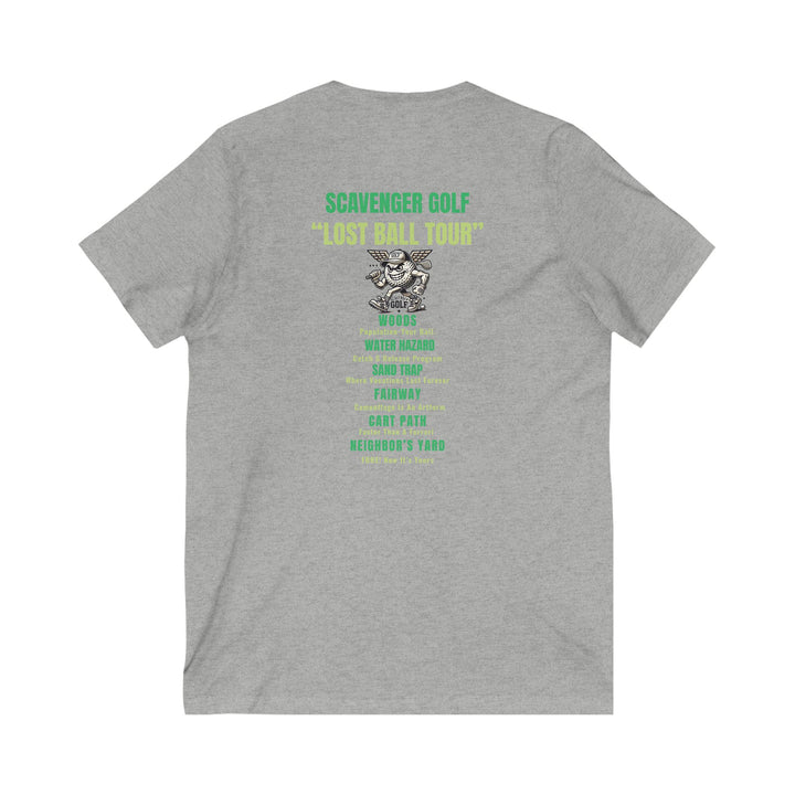 Lost Ball Tour V-Neck Tee – Scavenger Golf