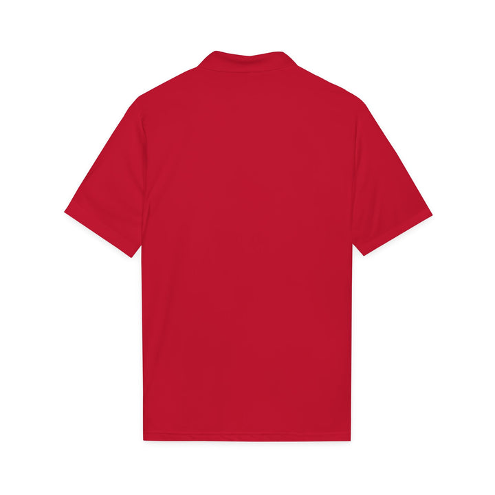 'Hazard Hank' Crest Embroidered Performance Polo by Scavenger Golf