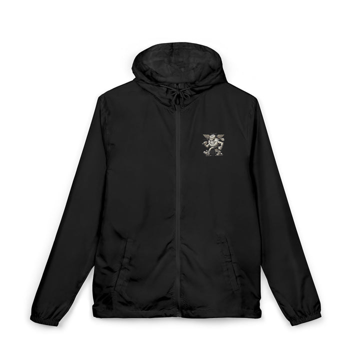 Scavenger Golf Hazard Hank Windbreaker Jacket — Minimal Classy Style Crest Chest Design