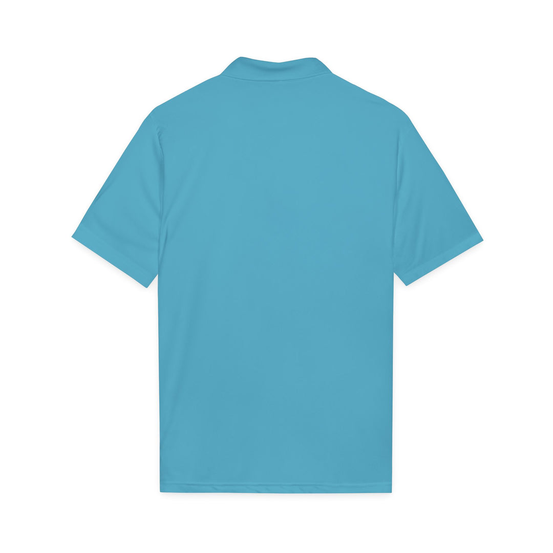 'Hazard Hank' Crest Embroidered Performance Polo by Scavenger Golf