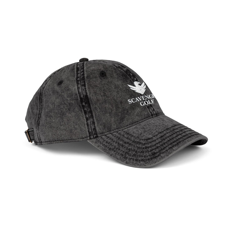 Vintage Cotton Twill Hat by Scavenger Golf | Adjustable, Washed-Out Look