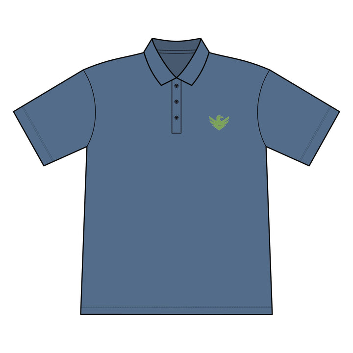 Performance Logo Only Polo by Scavenger Golf | Cotton-Rich, Breathable, Anti-Curl Collar