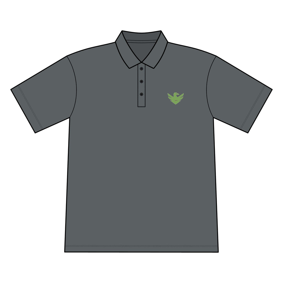 Performance Logo Only Polo by Scavenger Golf | Cotton-Rich, Breathable, Anti-Curl Collar