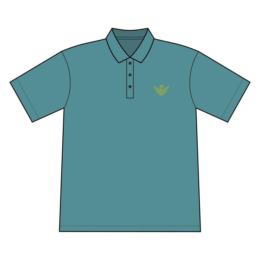 Performance Logo Only Polo by Scavenger Golf | Cotton-Rich, Breathable, Anti-Curl Collar