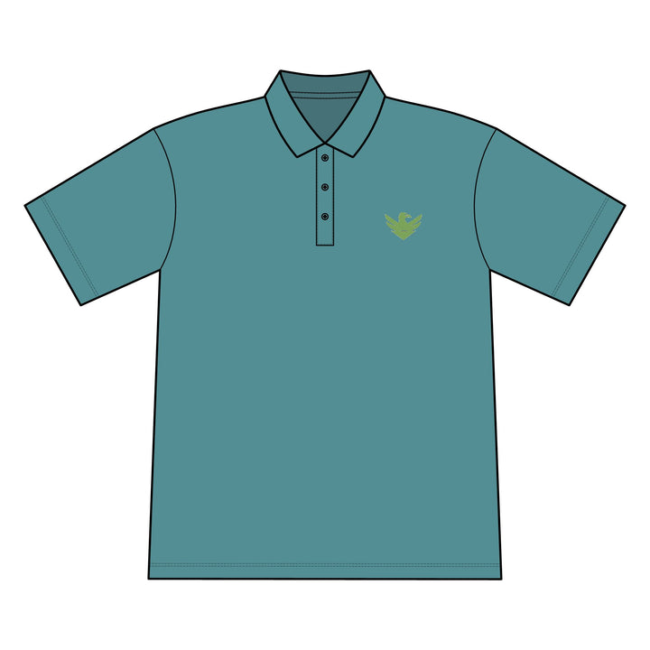 Performance Logo Only Polo by Scavenger Golf | Cotton-Rich, Breathable, Anti-Curl Collar