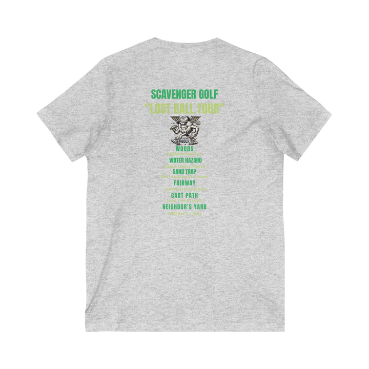 Lost Ball Tour V-Neck Tee – Scavenger Golf