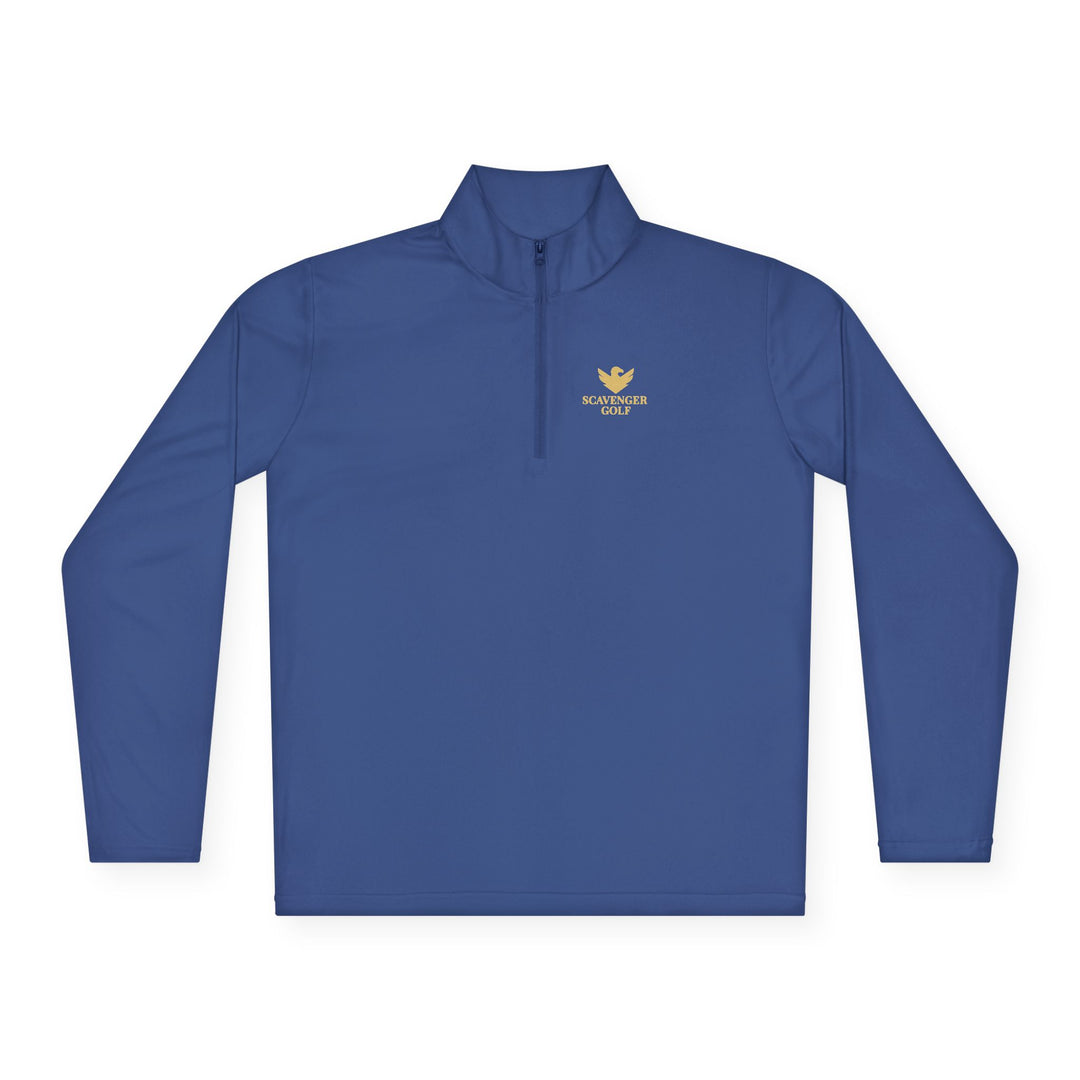 Scavenger Golf Unisex Quarter-Zip Pullover – Lightweight, Moisture-Wicking, and Perfect On or Off the Course