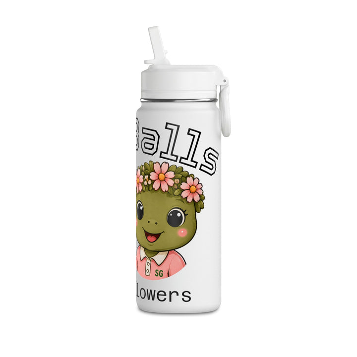 Lost Balls & Wildflowers Kids Water Bottle