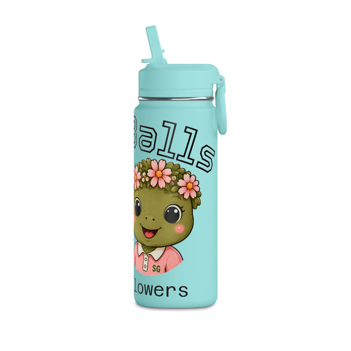 Lost Balls & Wildflowers Kids Water Bottle