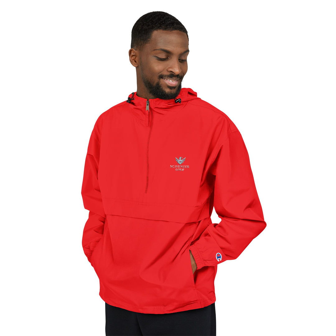 Stylish Scavenger Golf Packable Anorak Jacket