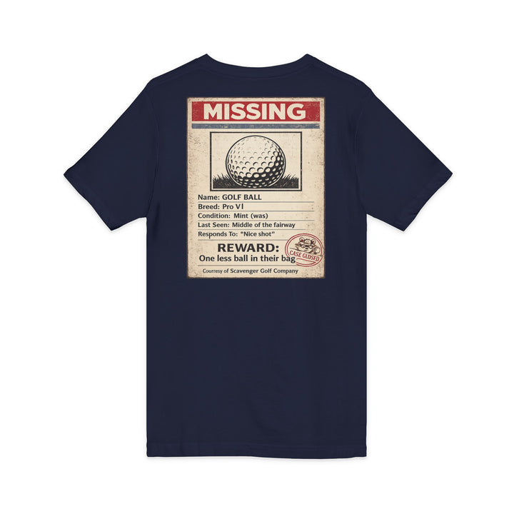 Scavenger Golf’s Lost Ball Case Files – Women’s V-Neck Tee