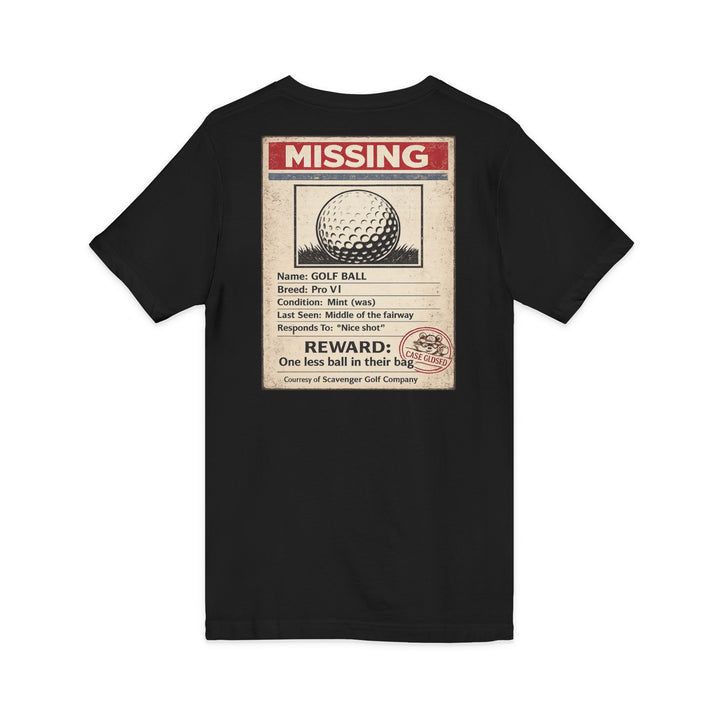 Scavenger Golf’s Lost Ball Case Files – Women’s V-Neck Tee