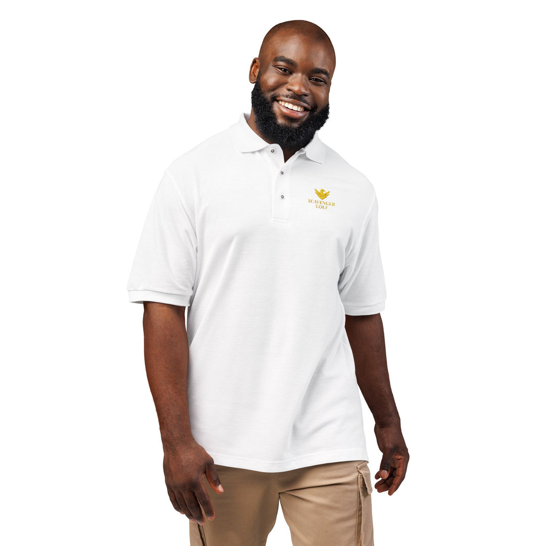 Scavenger Golf Polo – Stylish Embroidered Design for Golf, Gatherings & Gifts